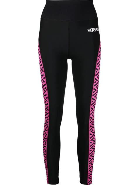 versace legging size guide|Versace greca border leggings.